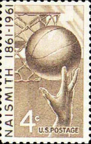 詹姆士·奈史密斯诞辰一百周年纪念邮票